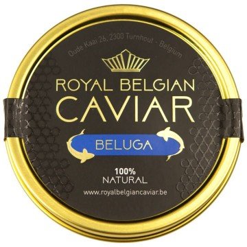 Beluga Kaviaar Bovenkant