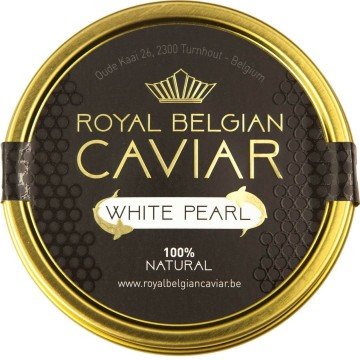 White Pearl Kaviaar Bovenkant