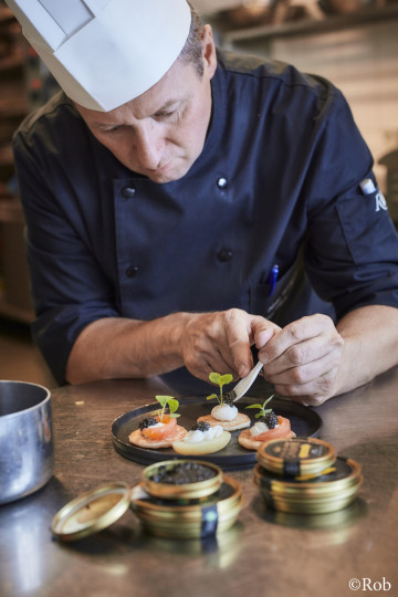 Chef Alain Bergen