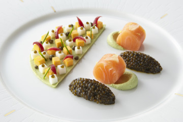 French Caviar Dish