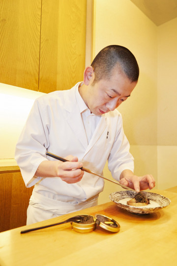 Star Chef Sushi Caviar Creation