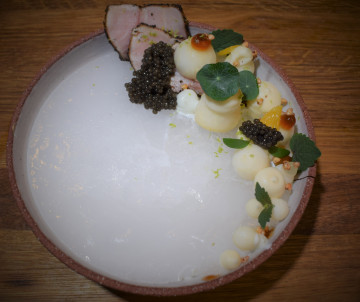 Sturgeon Caviar Dish